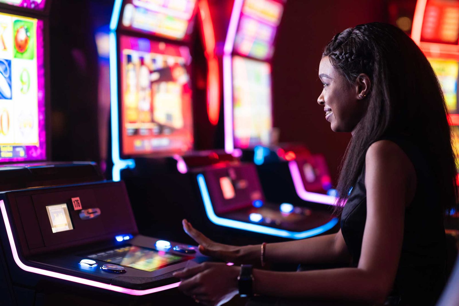 Salle VIP Slot avec machines à sous