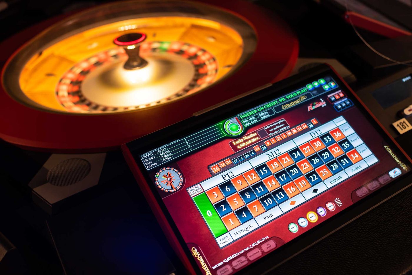 Roulette anglaise électronique VIP Slot